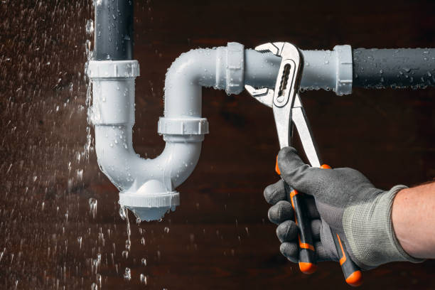 Professional Gas Line Repair technician working in Marchand, PA